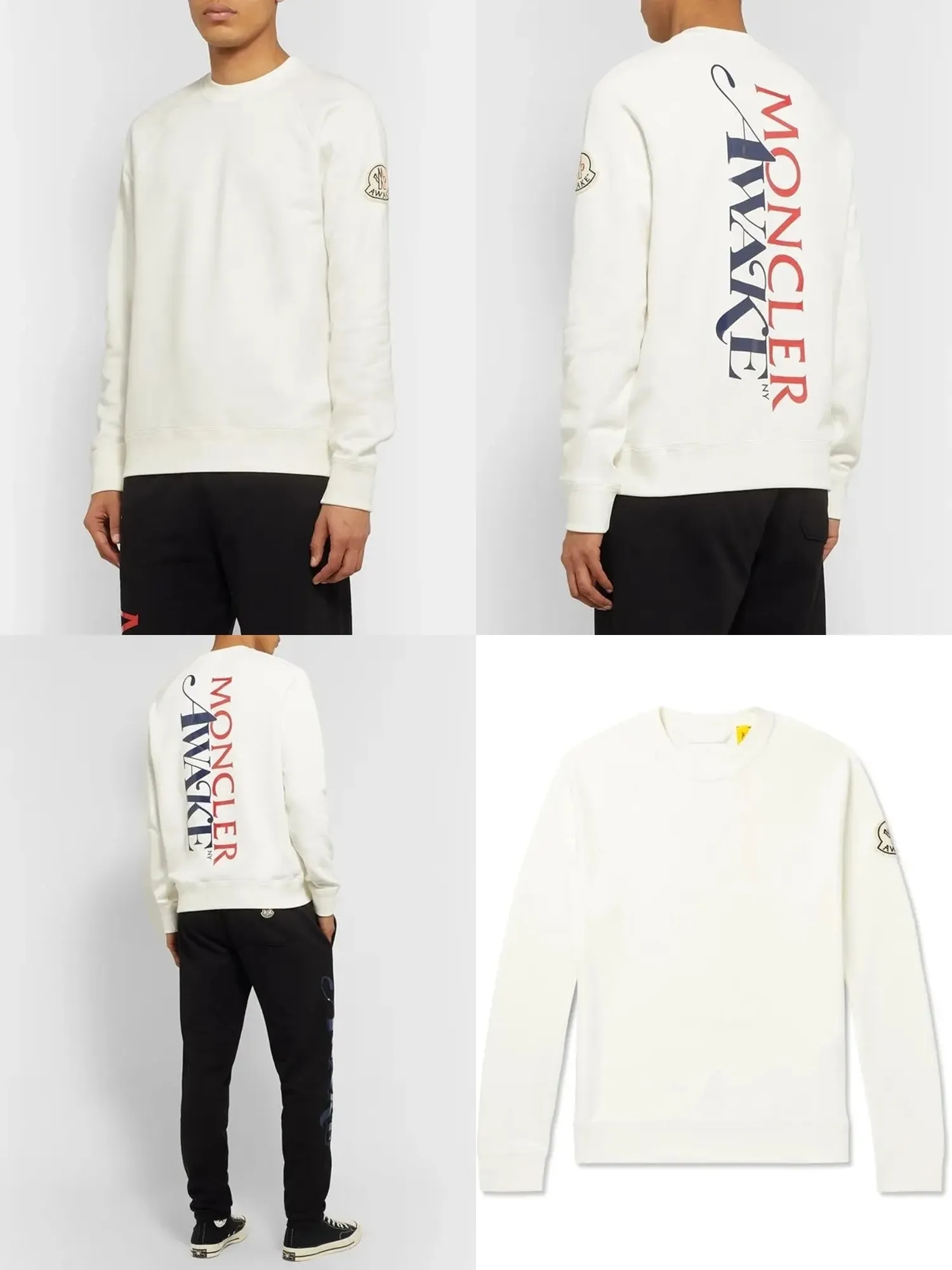 MONCLER  |Unisex Street Style Collaboration Sweatshirts