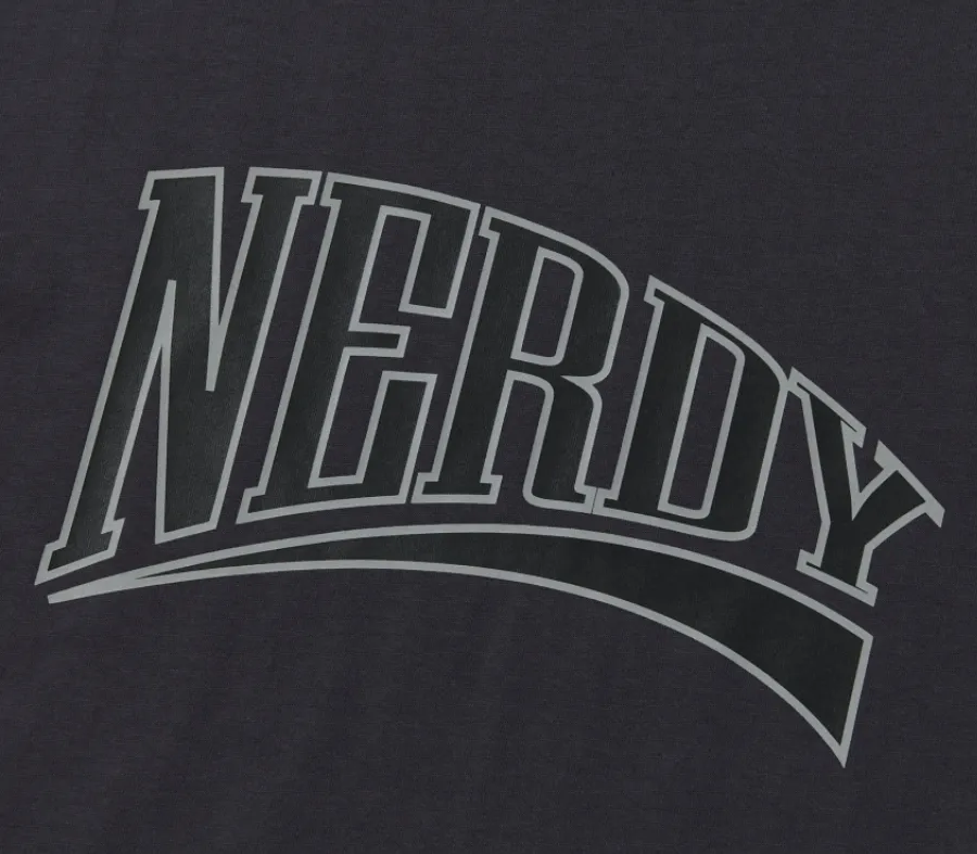 NERDY  |Unisex Street Style Logo T-Shirts