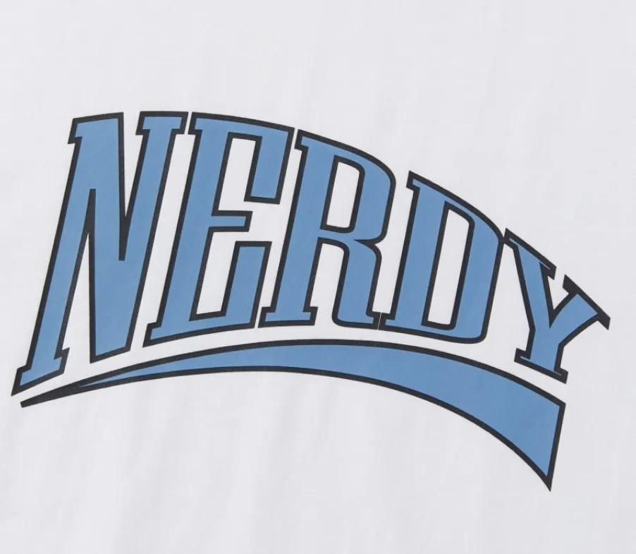 NERDY  |Unisex Street Style Logo T-Shirts