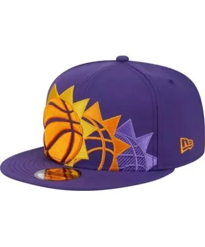 New Era Men's NBA Phoenix Suns Sport Night Team Shadow 9FIFTY Snapback Hat