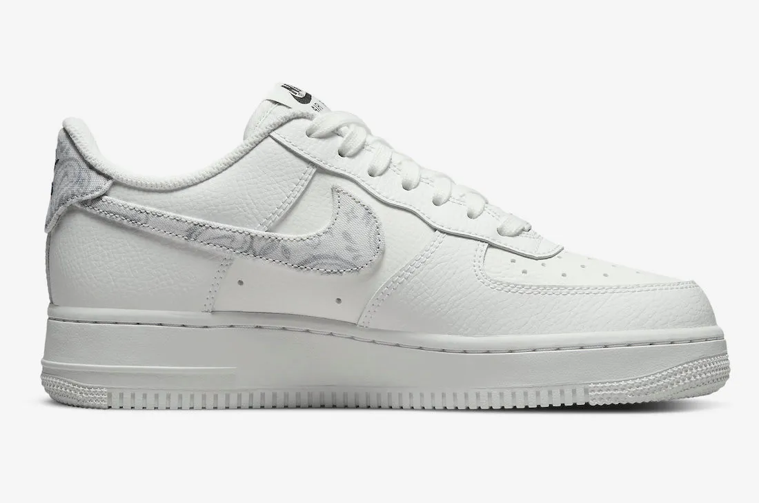 Nike Air Force 1 Low White Paisley Grey Fog DJ9942-100