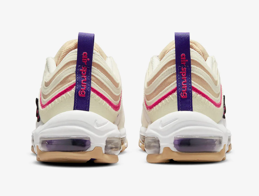 Nike Air Max 97 Air Sprung Sesame Coconut Milk Phantom Electro Purple DH4759-200