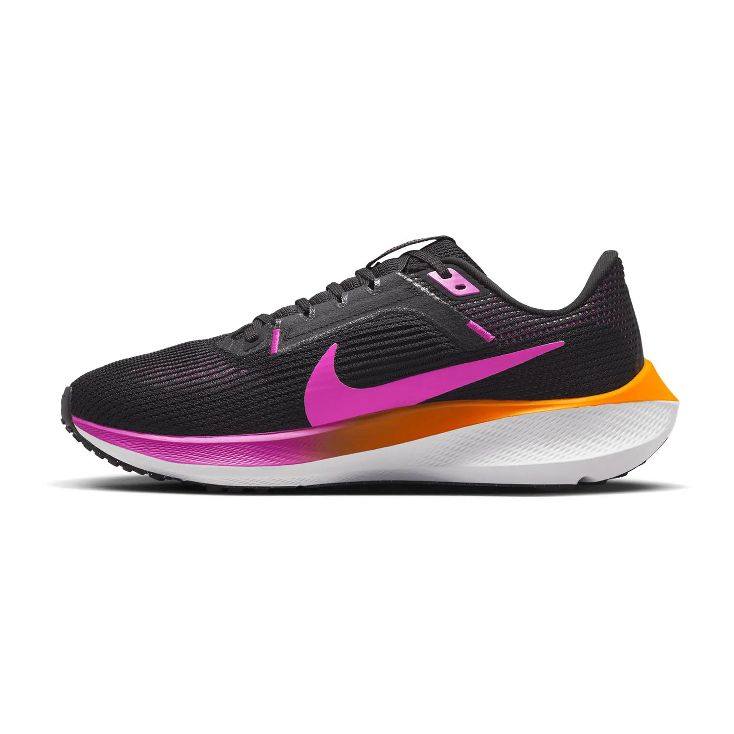 Nike Air Zoom Pegasus 40  Black/Hyper Violet/Laser Orange/White