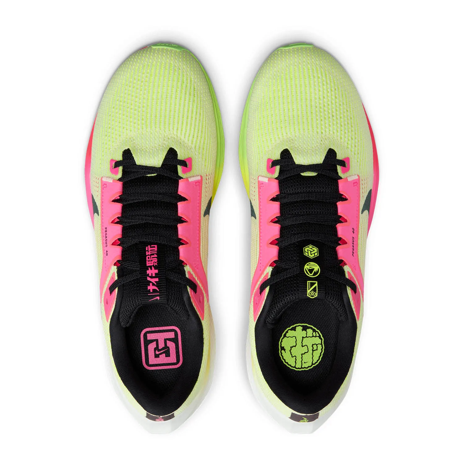 Nike Air Zoom Pegasus 40 Premium  Luminous Green/Black/Volt/Lime Blast