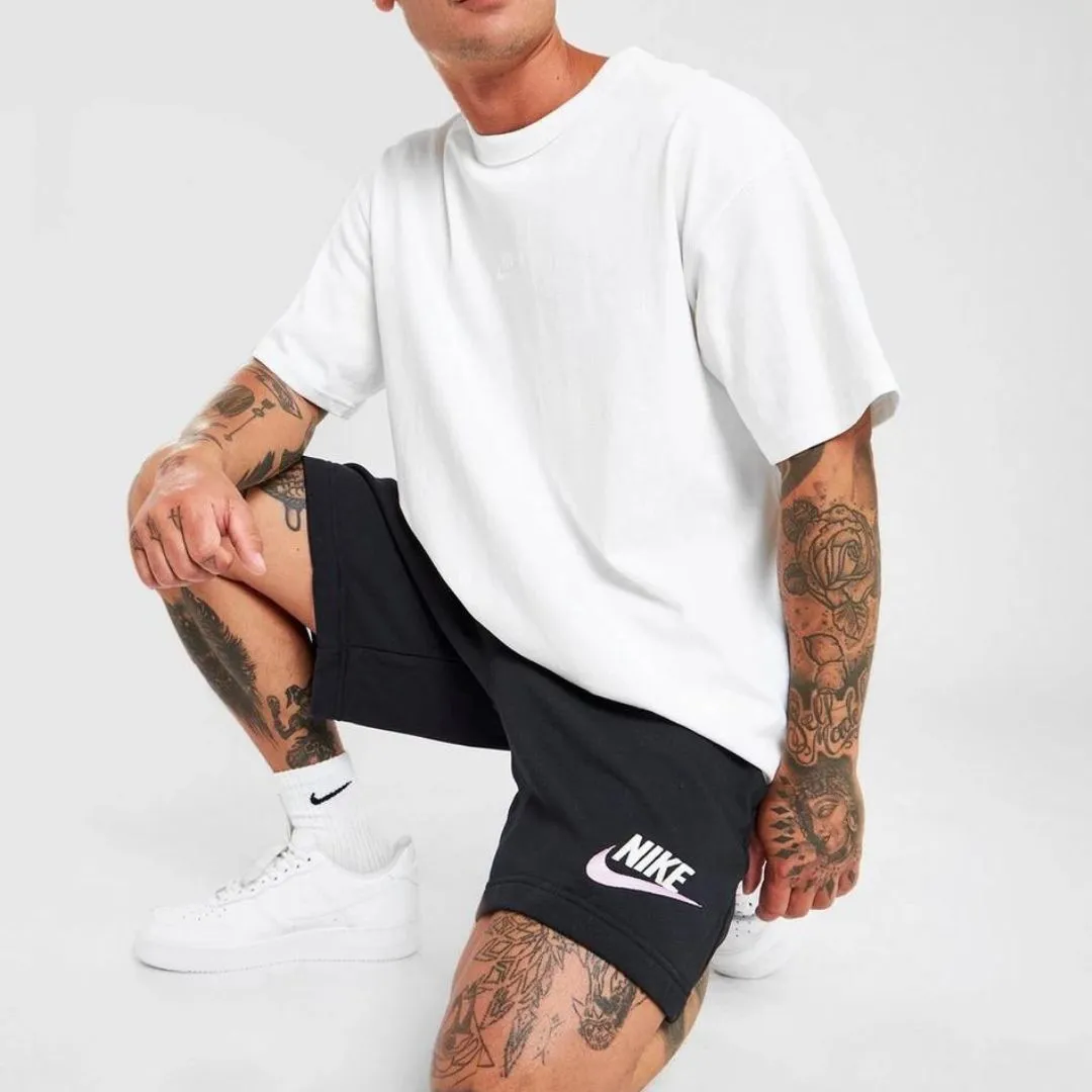 Nike  |Crew Neck Unisex Street Style Plain Cotton Short Sleeves