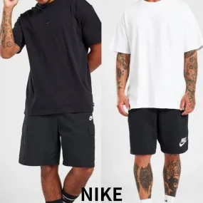 Nike  |Crew Neck Unisex Street Style Plain Cotton Short Sleeves