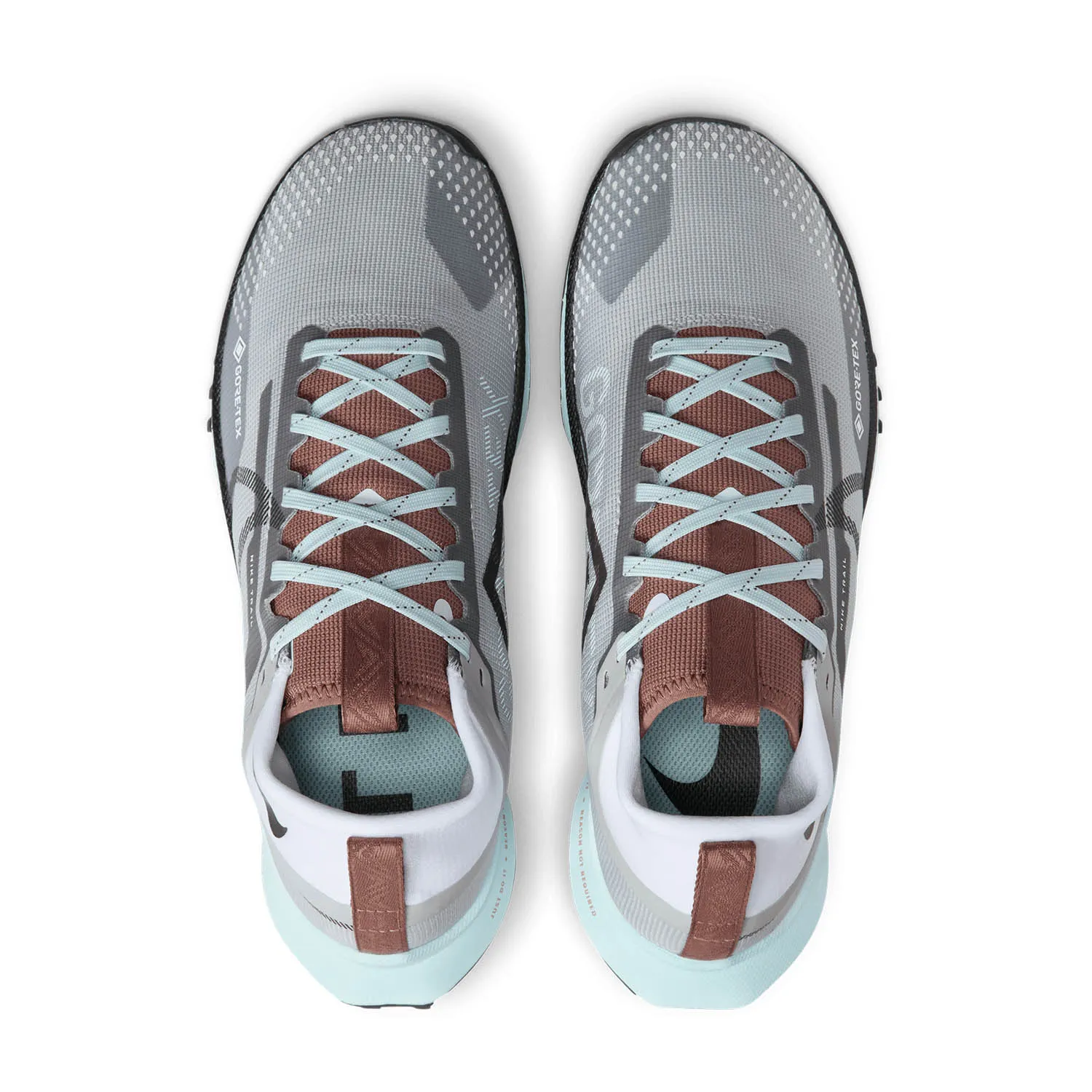 Nike React Pegasus Trail 4 GTX  Light Smoke Grey/Black/Glacier Blue