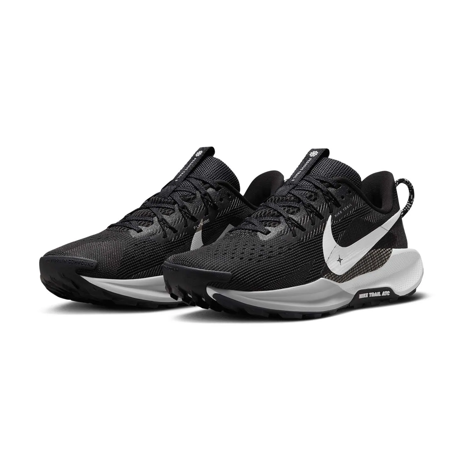 Nike ReactX Pegasus Trail 5  Black/White/Anthracite/Wolf Grey