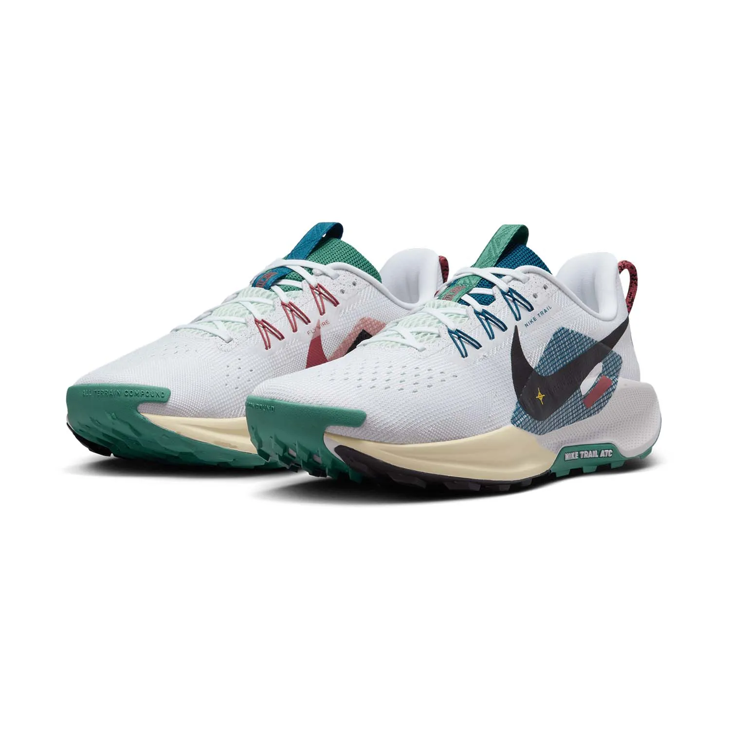 Nike ReactX Pegasus Trail 5  White/Black/Court Blue/Cedar