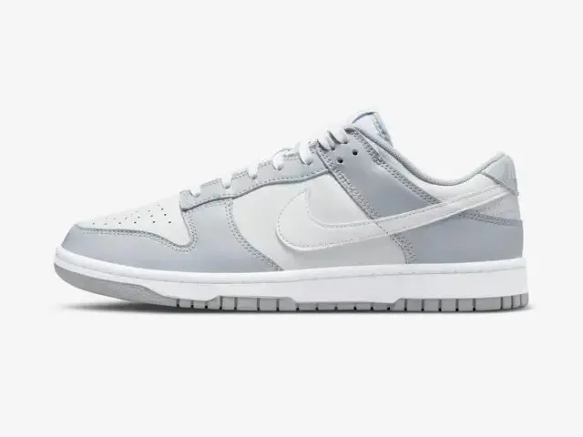 Nike SB Dunk Low Two Tone Pure Platinum White Wolf Grey DJ6188-001