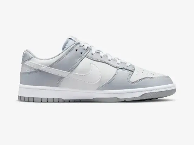 Nike SB Dunk Low Two Tone Pure Platinum White Wolf Grey DJ6188-001