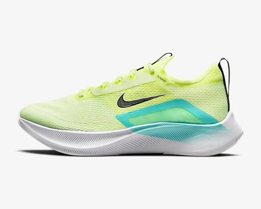 Nike Zoom Fly 4 Fast Pack Barely Volt Dynamic Turquoise Volt Black CT2401-700