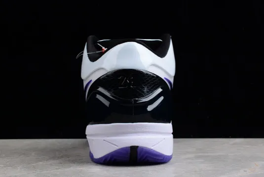 Nike Zoom Kobe 4 IV Inline White Black Varsity Purple 344335-101