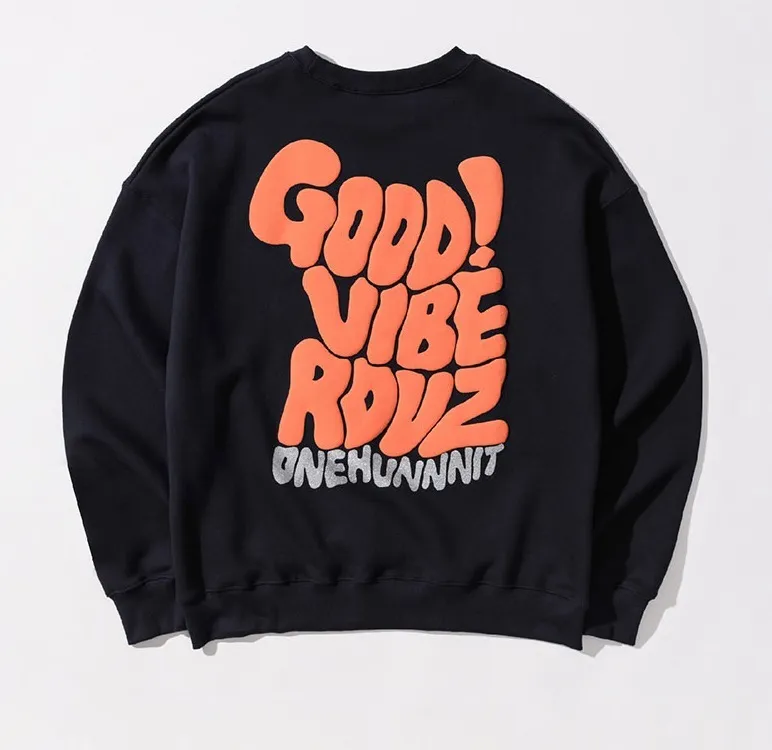 ONEHUNNNIT  |Unisex Street Style Collaboration Sweatshirts