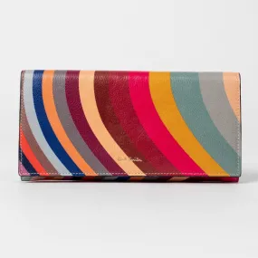 Paul Smith - Women's Swirl Print Trifold Purse