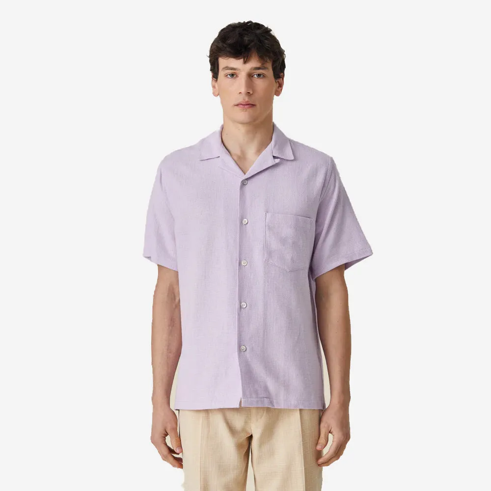 Pique S/S Vacation Shirt - Lavanda