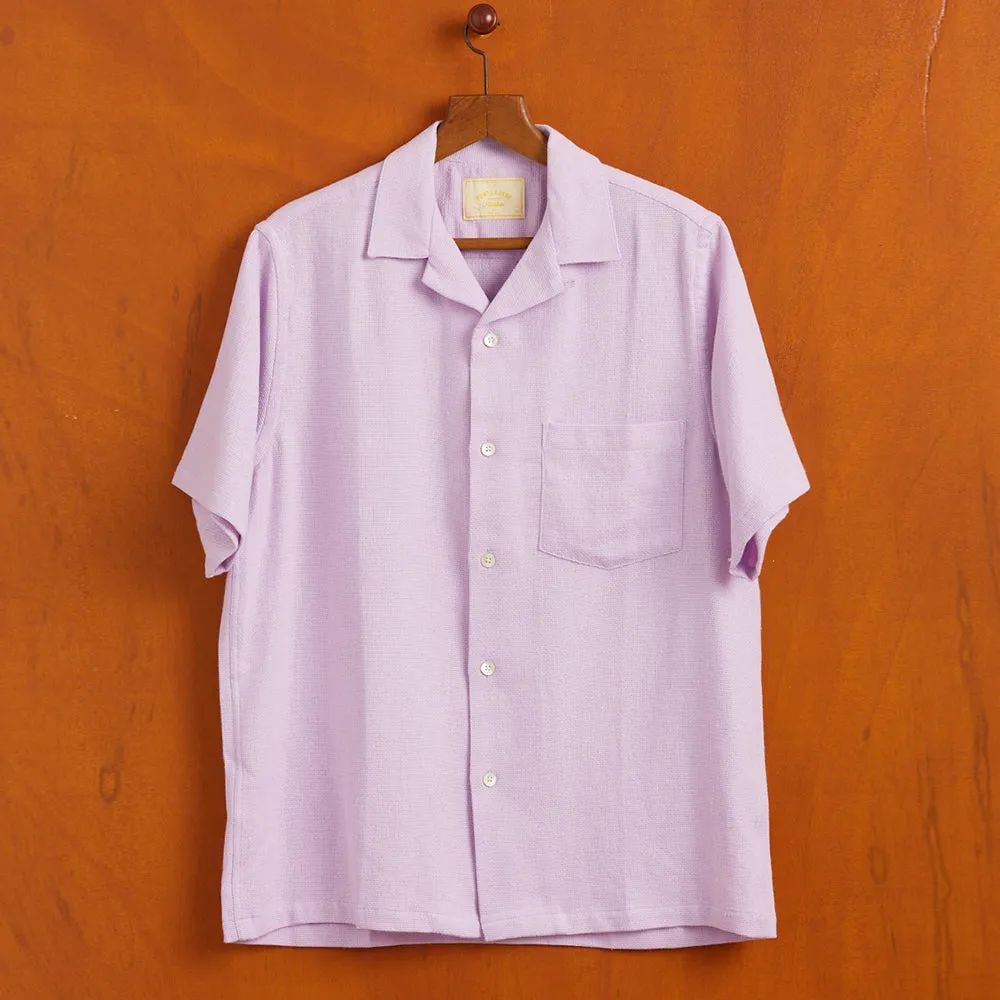 Pique S/S Vacation Shirt - Lavanda