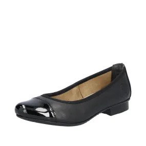 Rieker Black Slip On - 51998-00