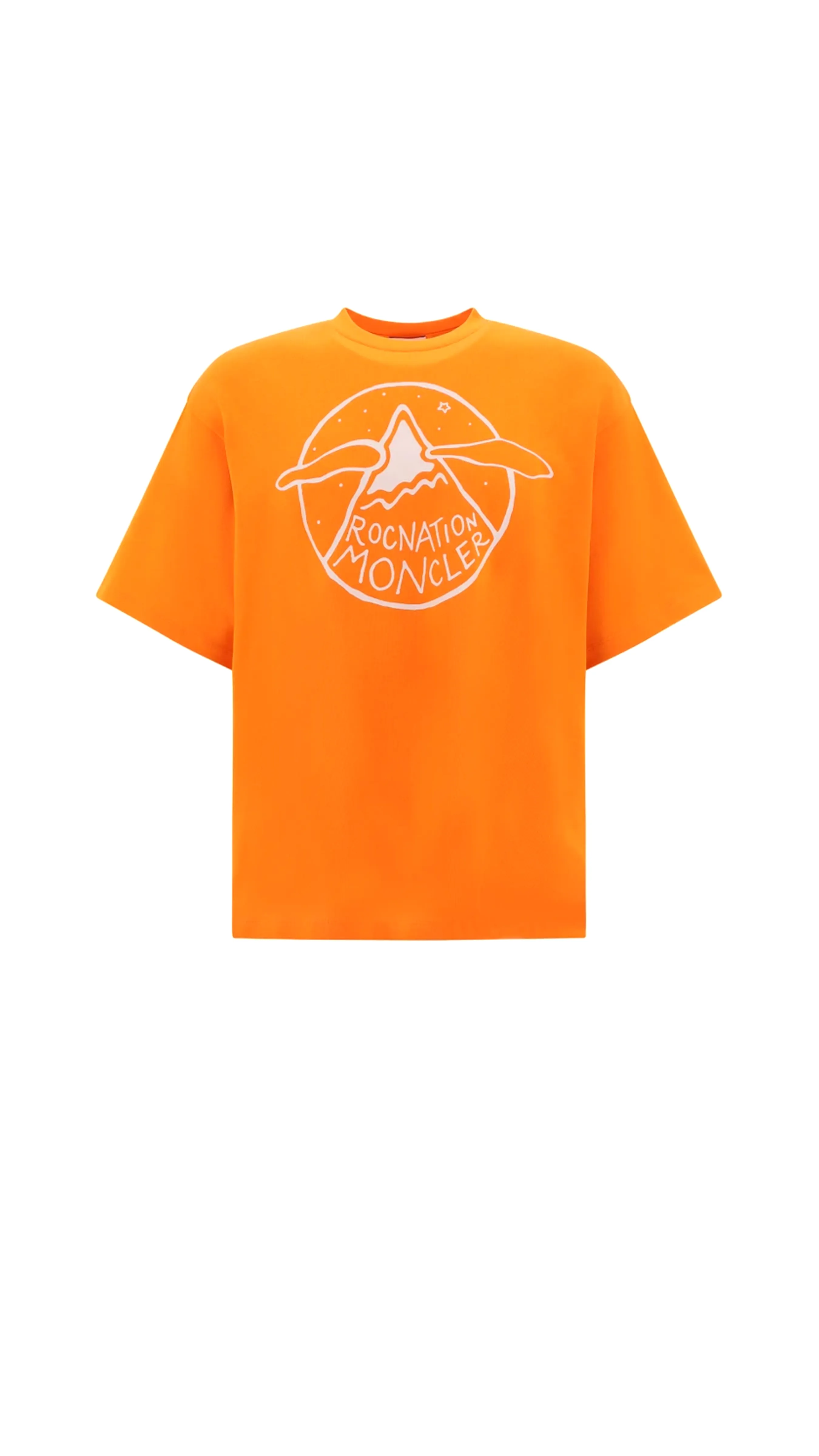 Rocnation Logo T-shirt - Orange