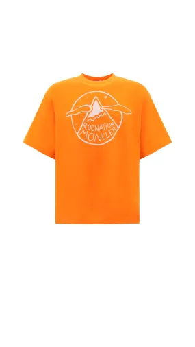 Rocnation Logo T-shirt - Orange