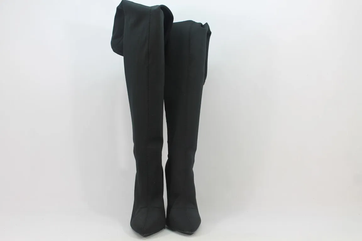 Steve Madden Slammin Women's Black Boots 6.5M(ZAP12039)