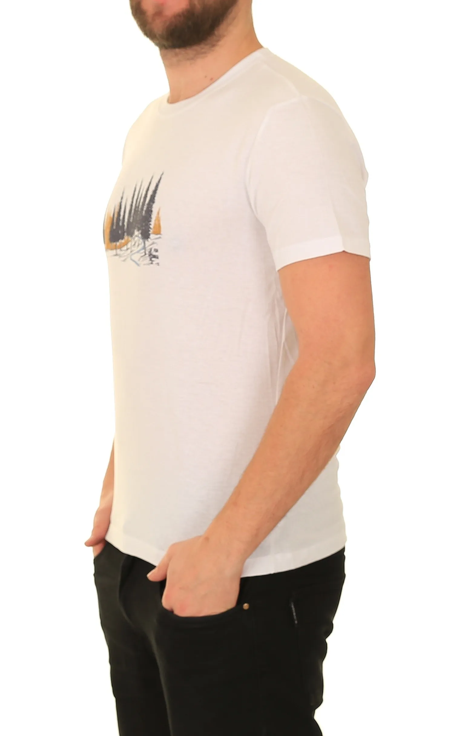 T-Shirt Etnies Copse Tech - White - men´s