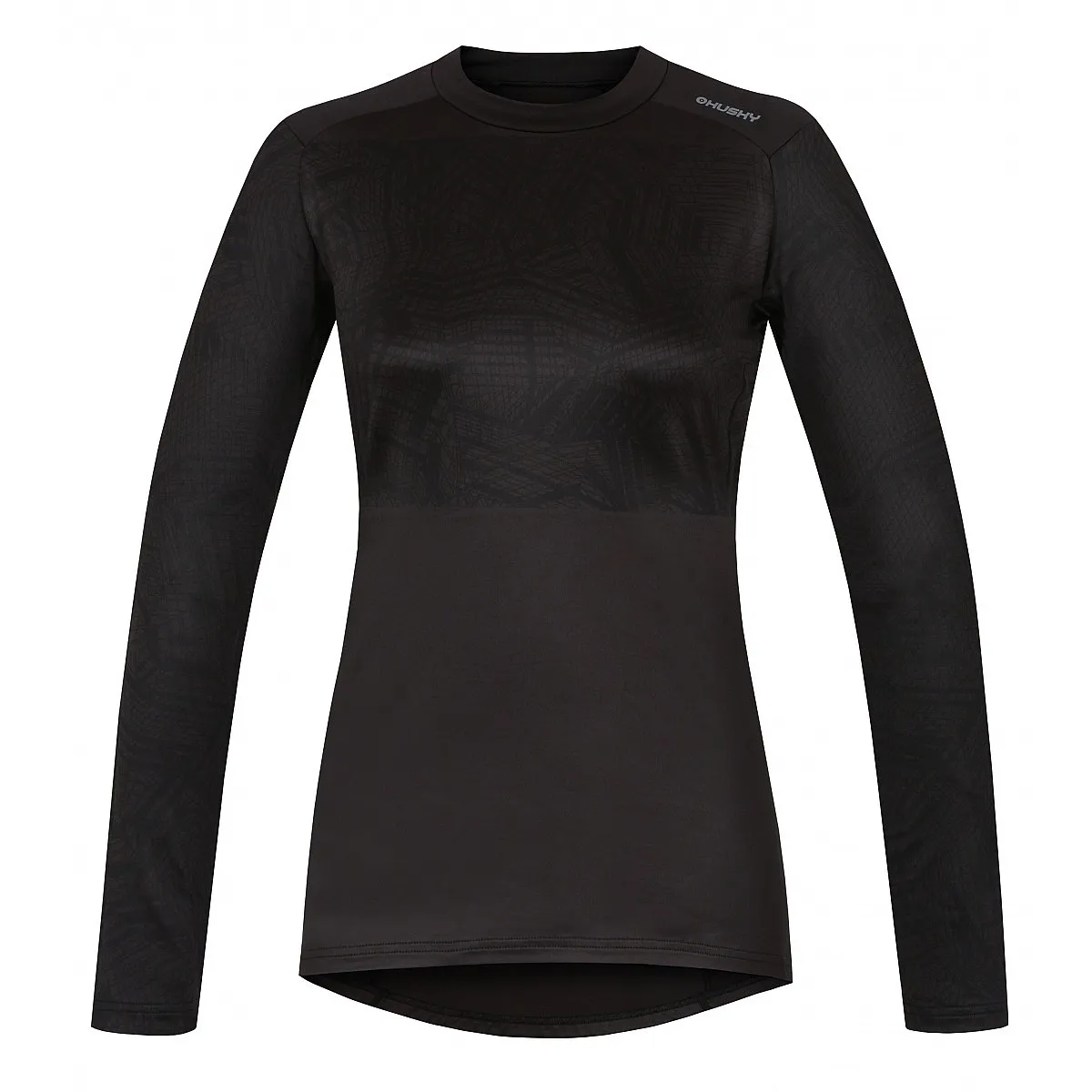 T-Shirt Husky Active Winter LS - Black - women´s