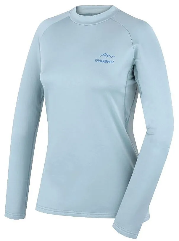 T-Shirt Husky Active Winter Tromi LS - Faded Mint - women´s