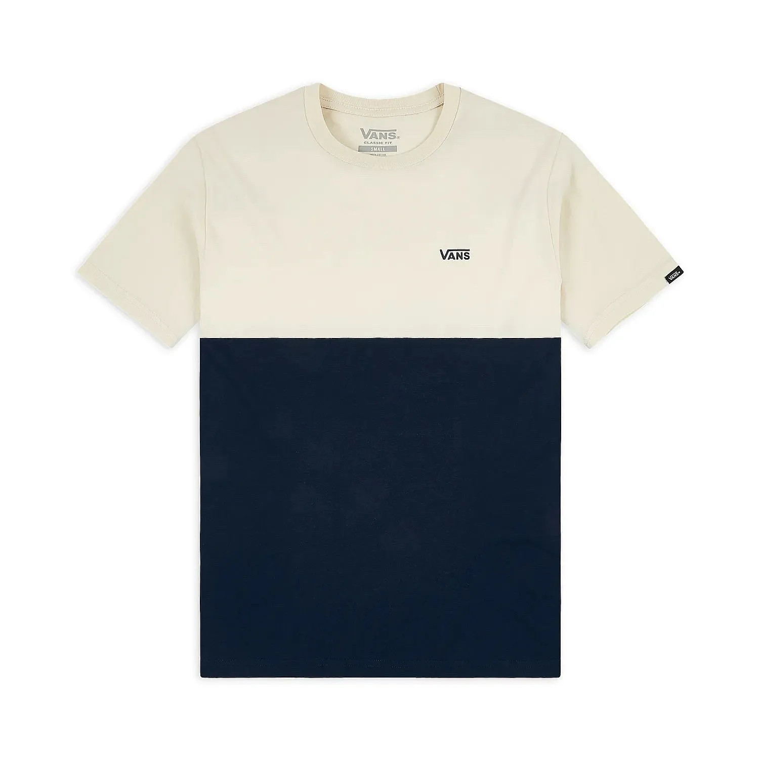 T-Shirt Vans Colorblock - Dress Blues/Antique White - men´s