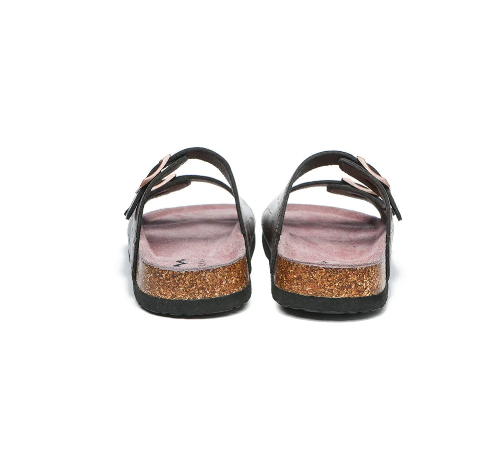 TARRAMARRA Embossed Summer Beach Unisex Slip-On Sandal Slides Oliver