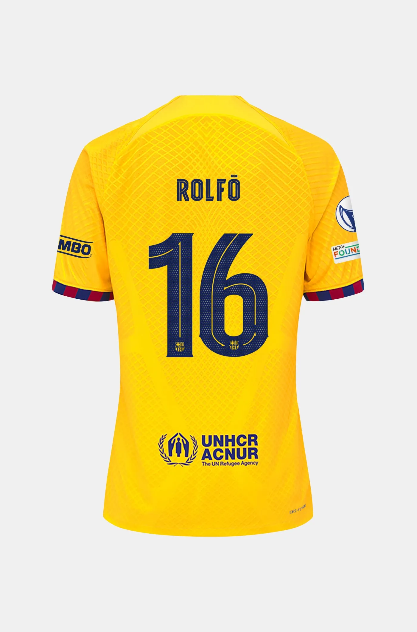 UWCL FC Barcelona fourth shirt 23/24 Player's Edition - ROLF