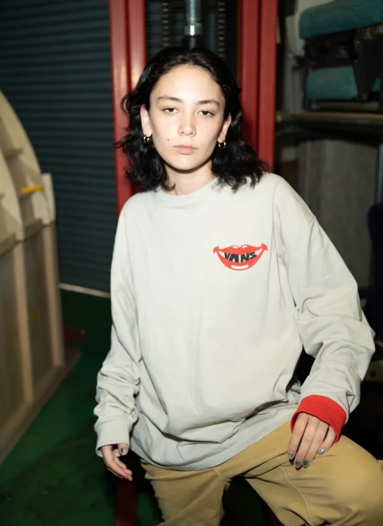 VANS  |Unisex Street Style Logo T-Shirts