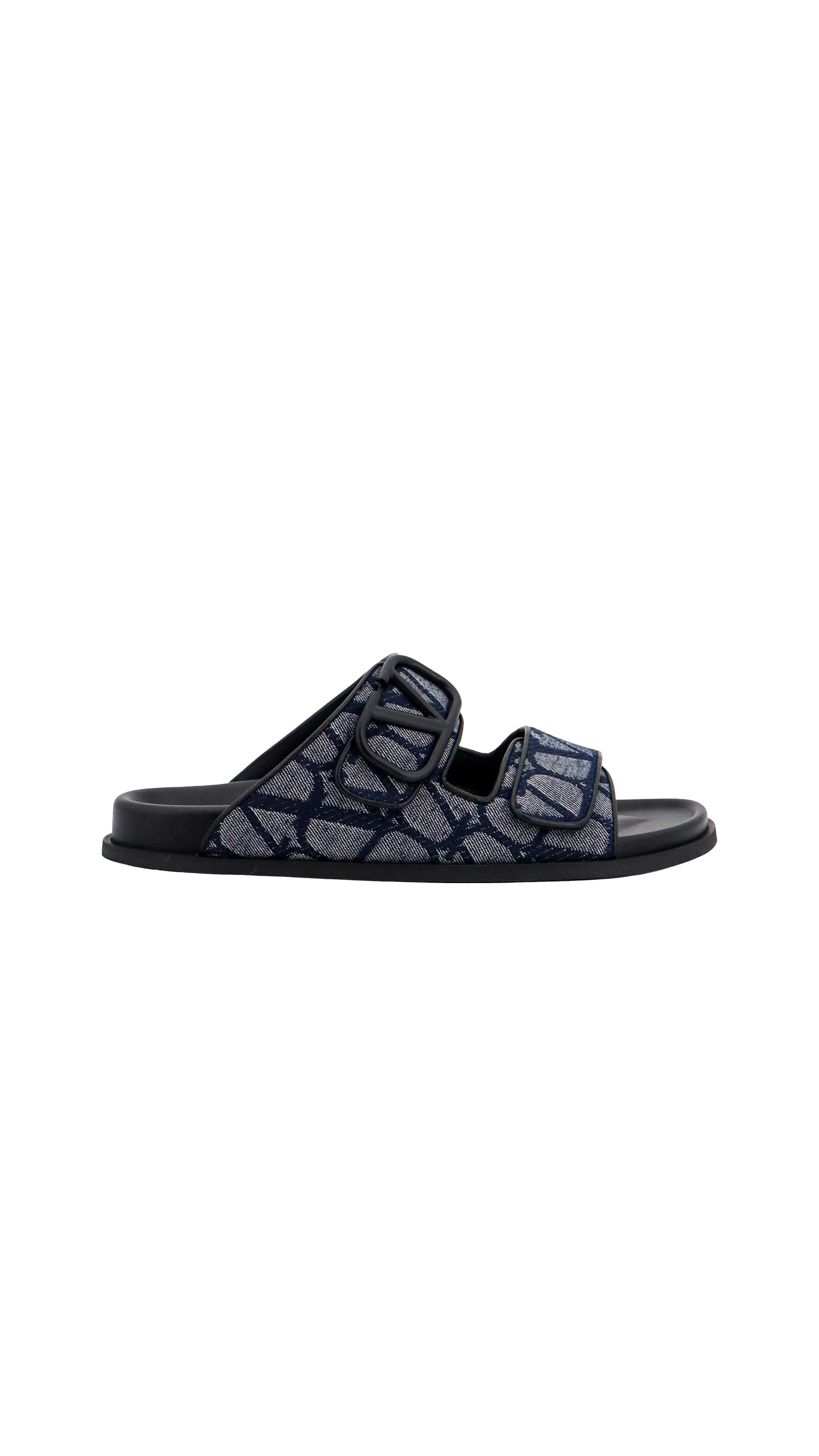 Vlogo Toile Iconographe Sandal - Blue/Black