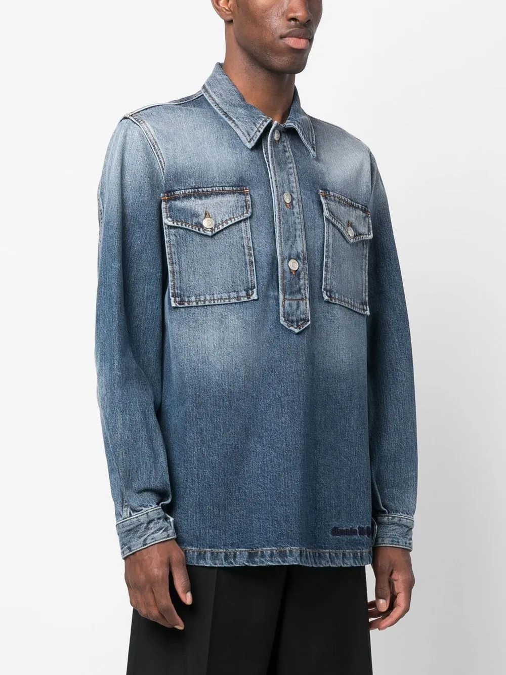 Washed Denim Shirt