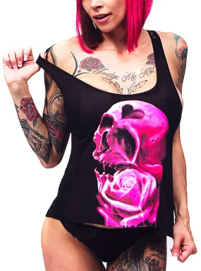 Women's Love Kills Laceback Tank