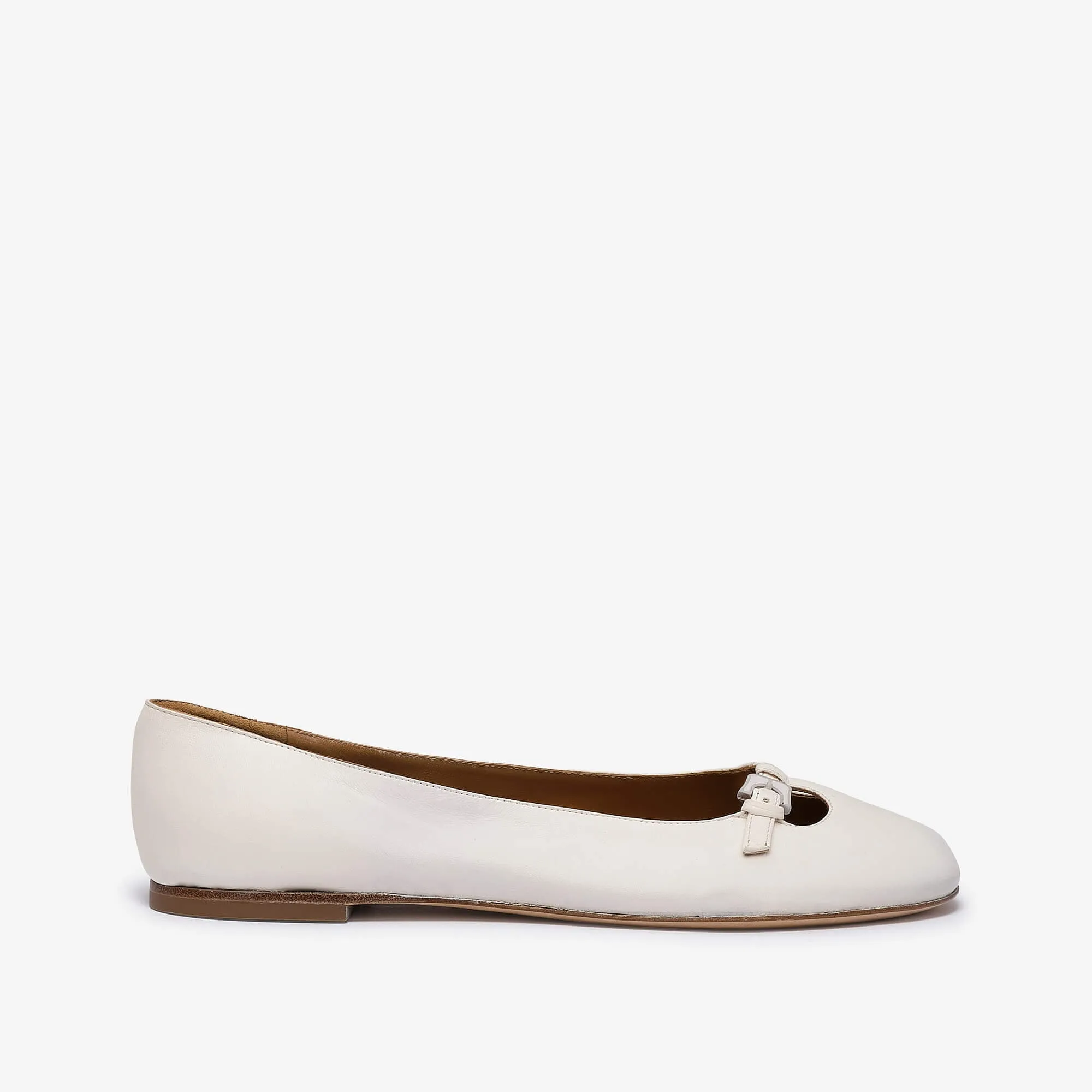 Zenaïs | Women's leather ballet flat